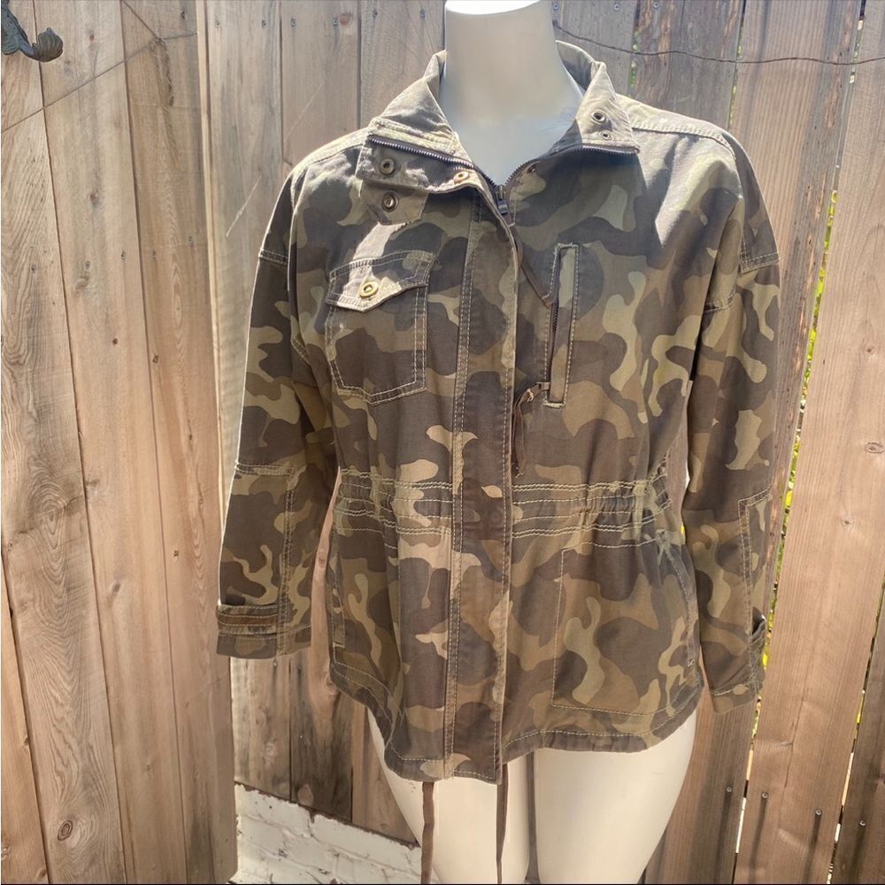 Anthropologie Marrakech military style lightweight jacket size small